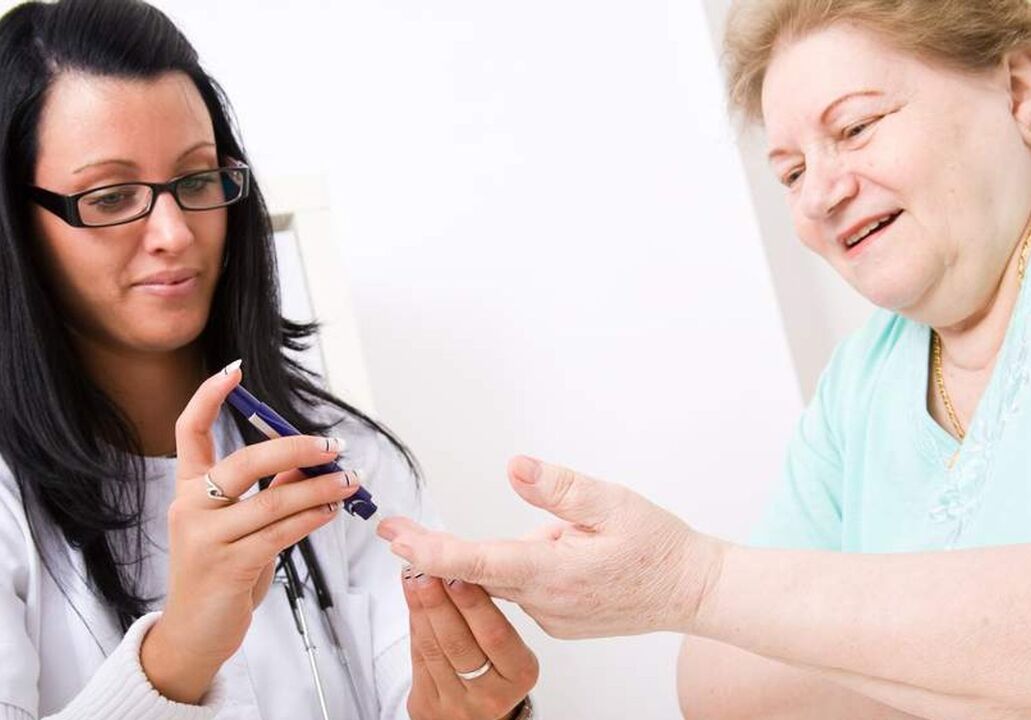 Blood sampling for diabetes